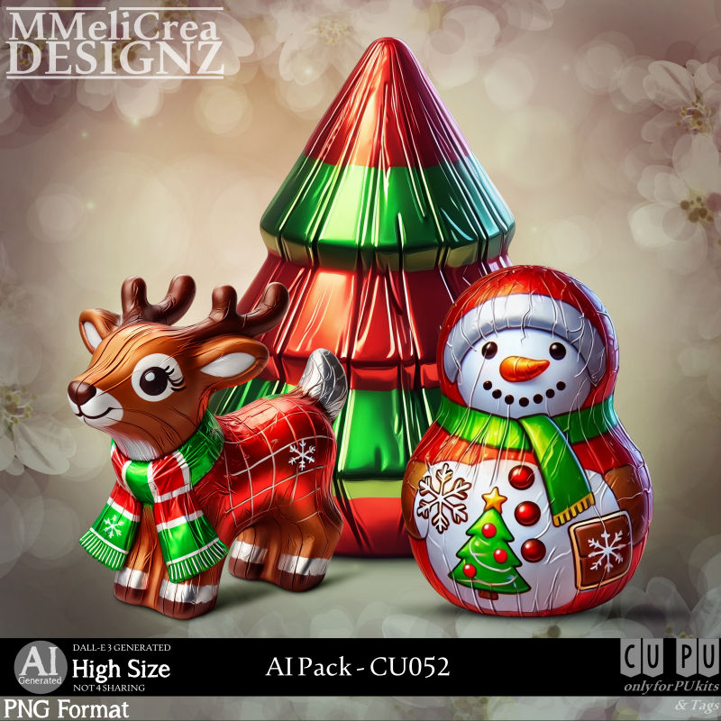 (image for) AI - PACK CU052 (CU4PU/PNG/PACK)